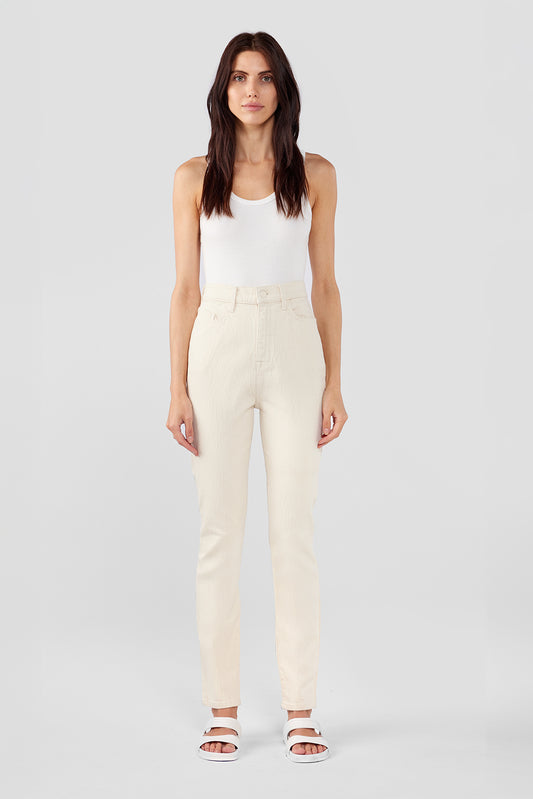 Ava High-Rise Retro Skinny Jean - Off-White